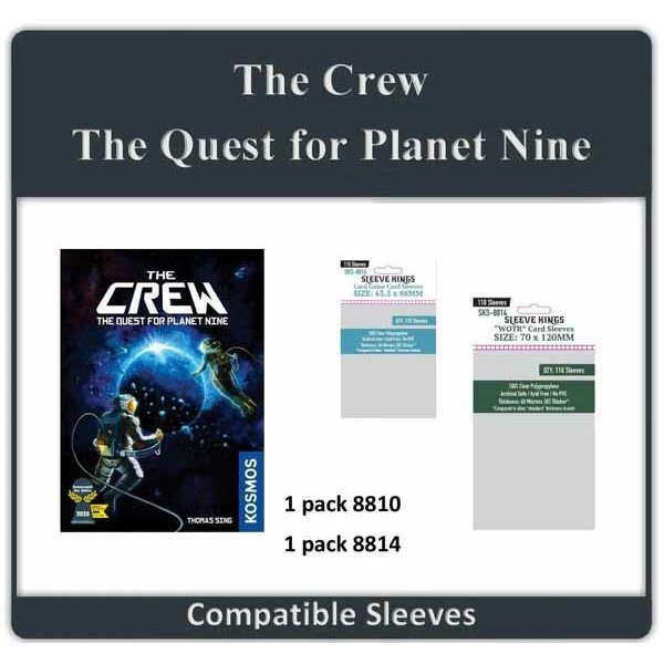 The Crew: The Quest for Planet Nine Compatible Sleeve Bundle (8803 X 1 + 8807 X 1)