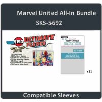 "Marvel United All-In" Compatible Sleeve Bundle...