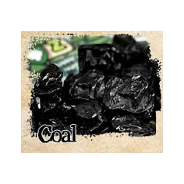 Painted Resin 10-pack Resource Tokens: Coal