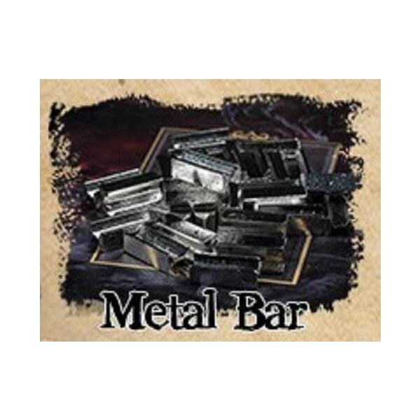 Metal Alloy 10-pack Resource Tokens: Metal Bars