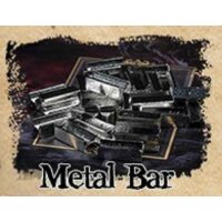 Metal Alloy 10-pack Resource Tokens: Metal Bars