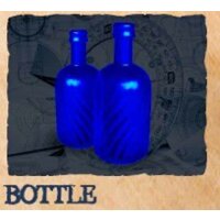 Painted Resin 10-pack Resource Tokens: Blue Bottle