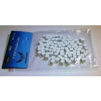 8 MM Wooden Cube Tokens (100 Pack) -White