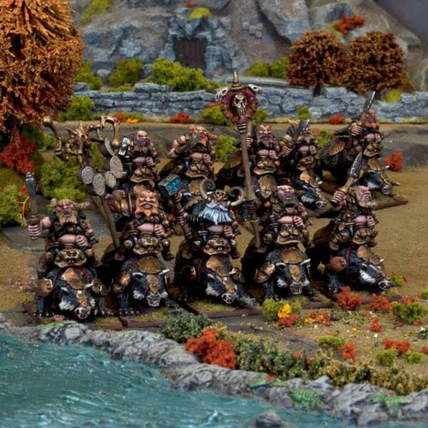 DWARF BROCK RIDERS REGIMENT