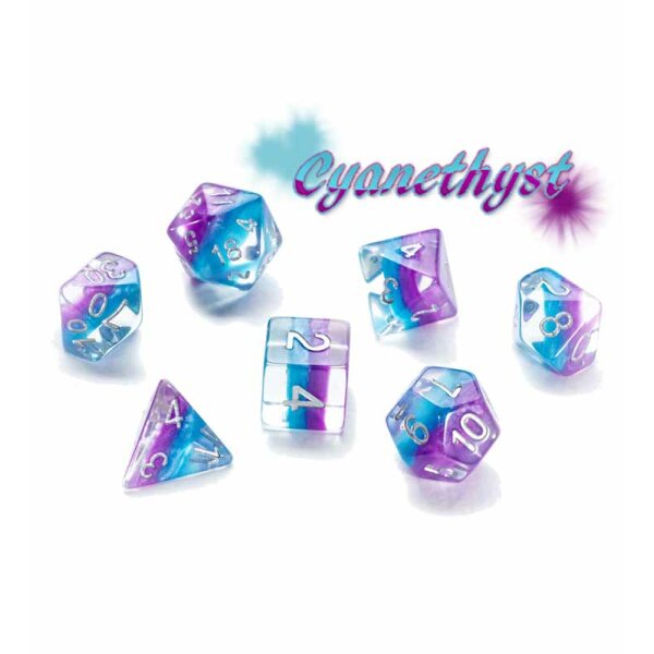 Eclipse Dice Cyanethyst