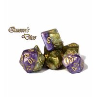 Halfsies Dice Queens Dice - Upgraded Dice Case