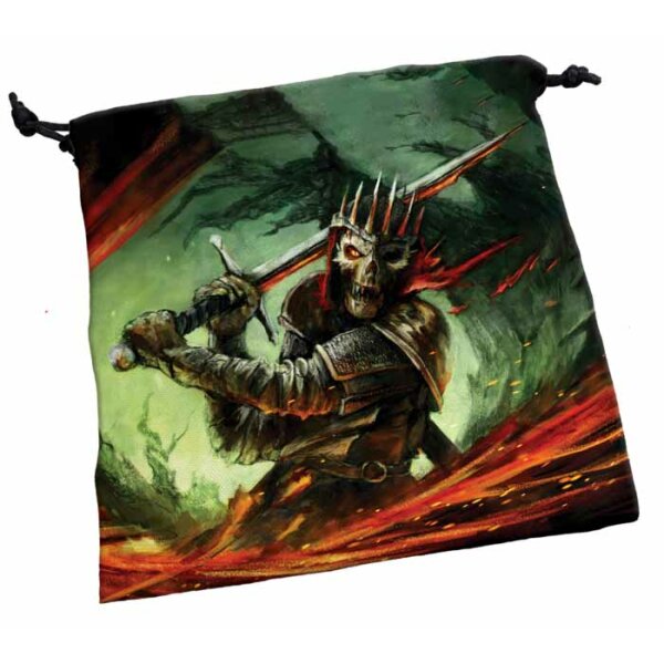 Deluxe Dice Bag Skeletal Warrior