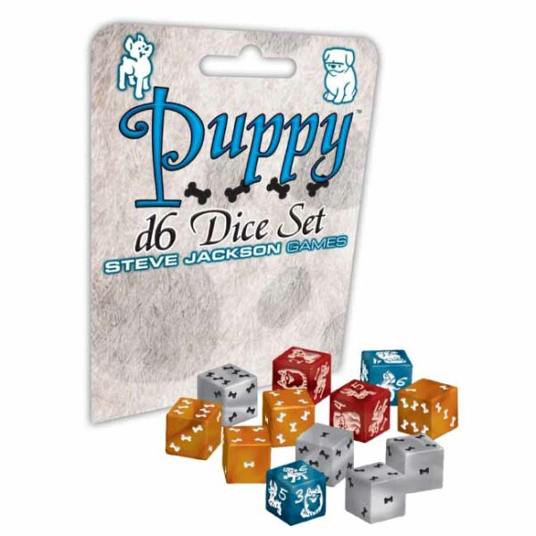 Puppy D6 Dice Set