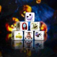 Disney Tim Burtons The Nightmare Before Christmas Dice Set