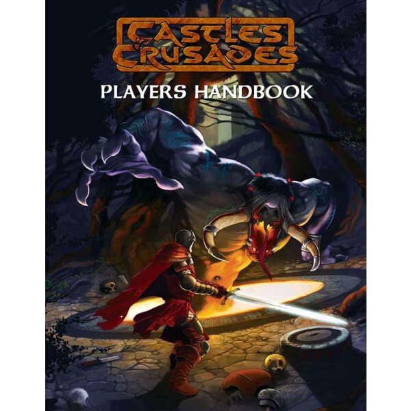 Castles & Crusades Players Handbook (8th Printing, Hardback, Full Color, OGL Fantasy RPG)