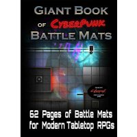 Giant Book of CyberPunk Battle Mats