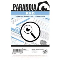 Paranoia: R&D Experimental Equipment Release Form