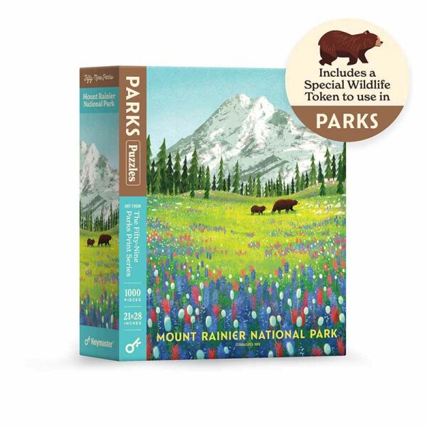 Parks Puzzles - Mount Rainier