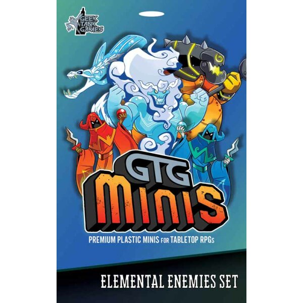 GTG Minis: Elemental Enemies Set