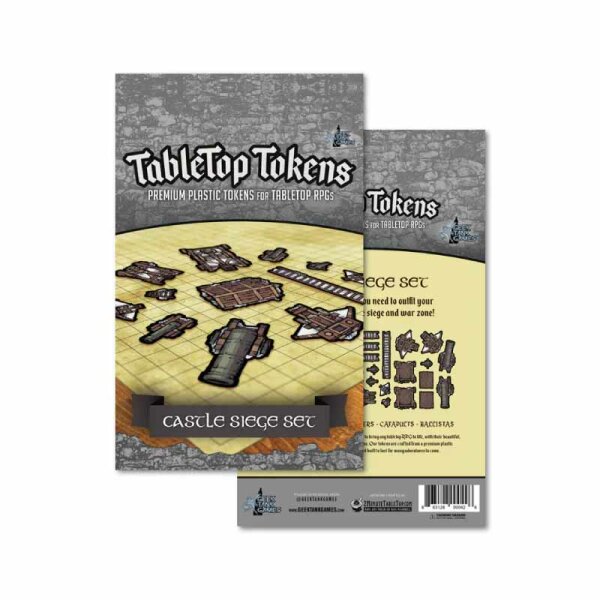 GTG Minis: Tabletop Tokens Castle Siege Set