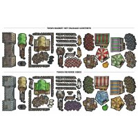 GTG Minis: Tabletop Tokens Town Market Set