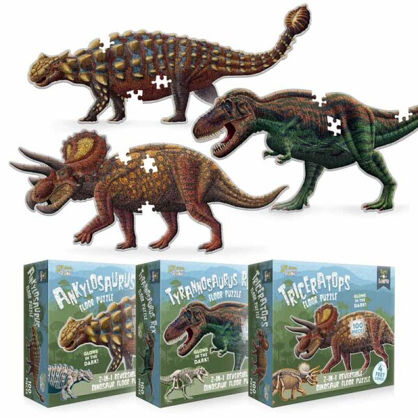 Turn N Learn Dinosaur Puzzle Bundle 1