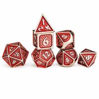 Behemoth Blood on Gun Metal Dice Set