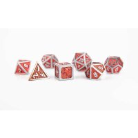 Draconis Brushed Red Dice Set