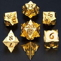 Morning Star Hollow Dice Shiny Gold