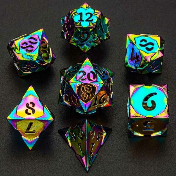 Morning Star Hollow Dice Prism Rainbow