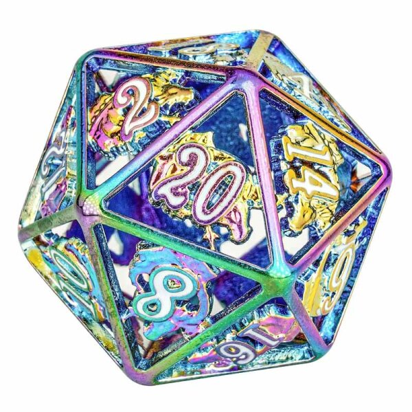 Prism hollow dragon dice set