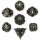 Demon Cage Hollow Dice Set-Gunmetal