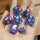 Captured Magic Handmade Sharp Edge Resin Dice-Fairy Stones