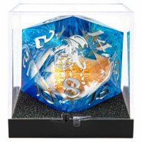 Sharp Edge Resin 55mm Chonk D20-Sea Snail&Starfish inclusion