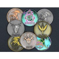 DND 5E Class Coin Set of 12