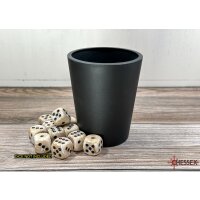 Flexible Dice Cup Black