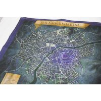 Drakkenheim City Fabric Map