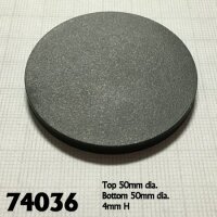 2 Round Plastic RPG Base (10)"