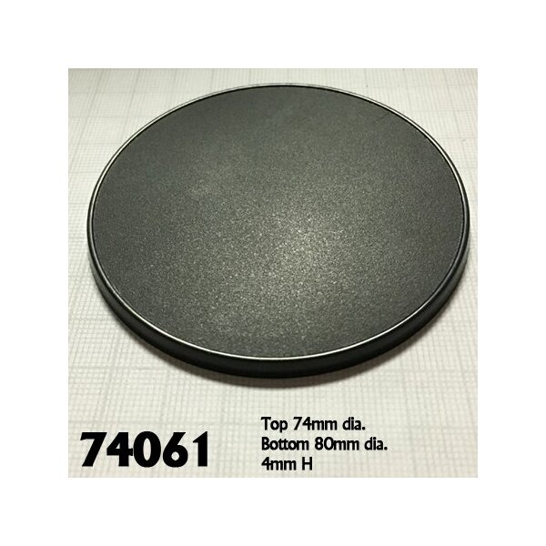80mm Round Gaming Base (4)