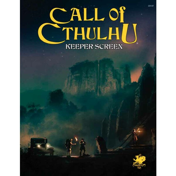 Call of Cthulhu Keeper Screen Pack (7th ed.)