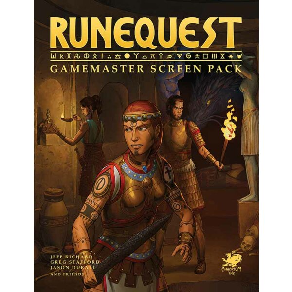 RuneQuest - Gamemaster Screen Pack