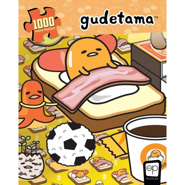 “Work From Bed gudetama” 1000 Piece Puzzle