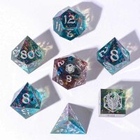 Captured Magic Sharp Edge Resin Dice Set- Sweet Dream