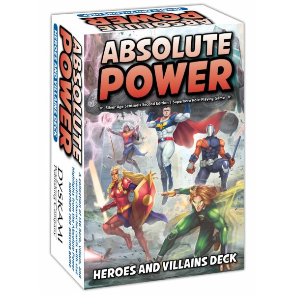 Absolute Power - Heroes and Villians Deck