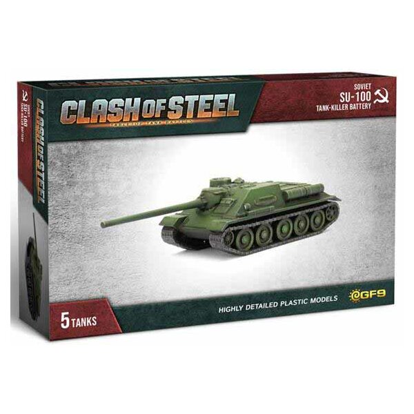 SU-100 Tank-Killer Company (x5 Plastic)