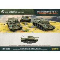 Cromwell Recce Troop (x3 Plastic)