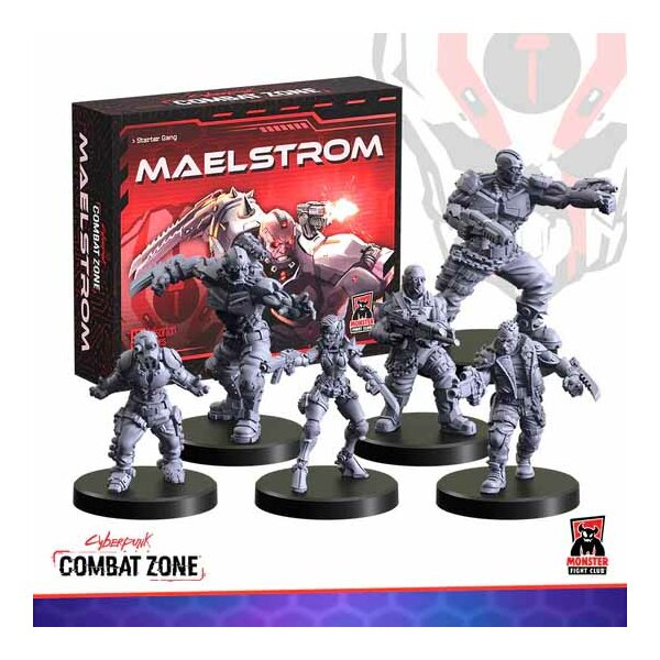 Cyberpunk Red: Combat Zone Maelstrom Faction Starter Box