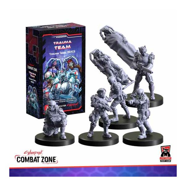 Cyberpunk Red: Combat Zone Trauma Team Faction Starter Box