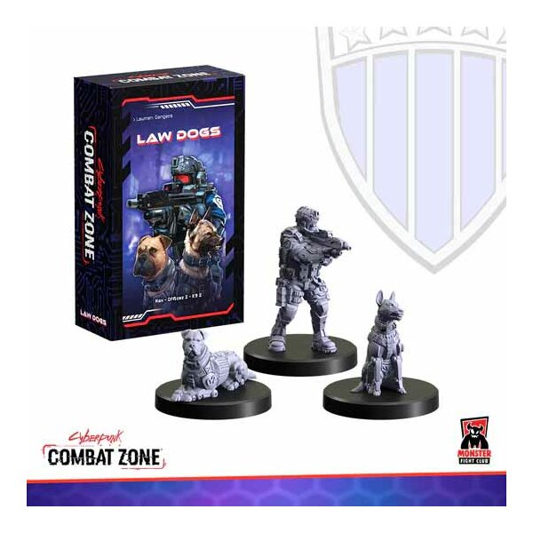 Cyberpunk Red: Combat Zone Law Dogs Expansion (Lawmen Gonks)