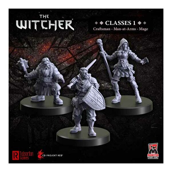 Witcher RPG: Classes 1 - Mage, Craftsman, Man-at-arms