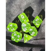 DCC RPG Dice: Greenstone Shards