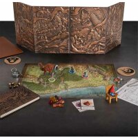 3D Faux-Leather Customizable Game Master Screen (DM/GM)