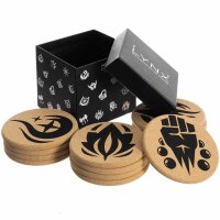 Set of 13 RPG Class & DM Icon Coasters