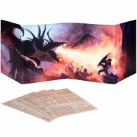 Full Color Customizable DM Screen (DM/GM)