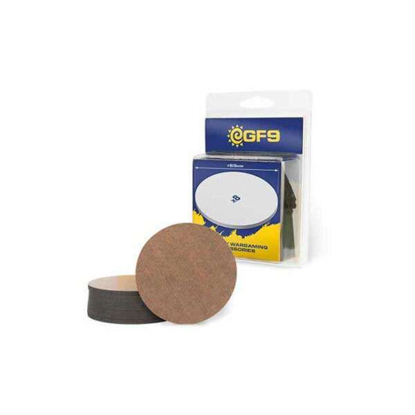 Round MDF Bases 50mm (8)